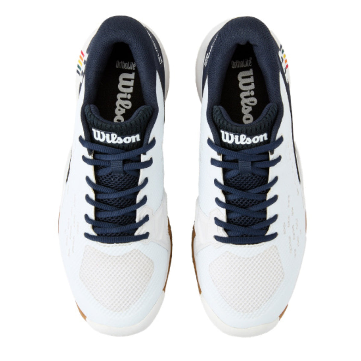 Wilson Rush Pro L Junior Pickleball Shoes White Mauve