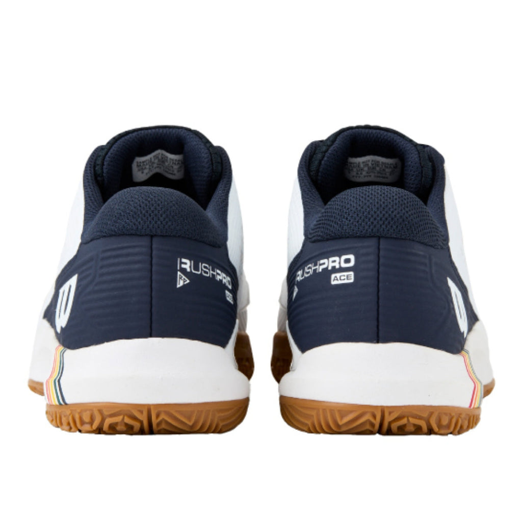 Wilson Rush Pro L Junior Pickleball Shoes White Mauve