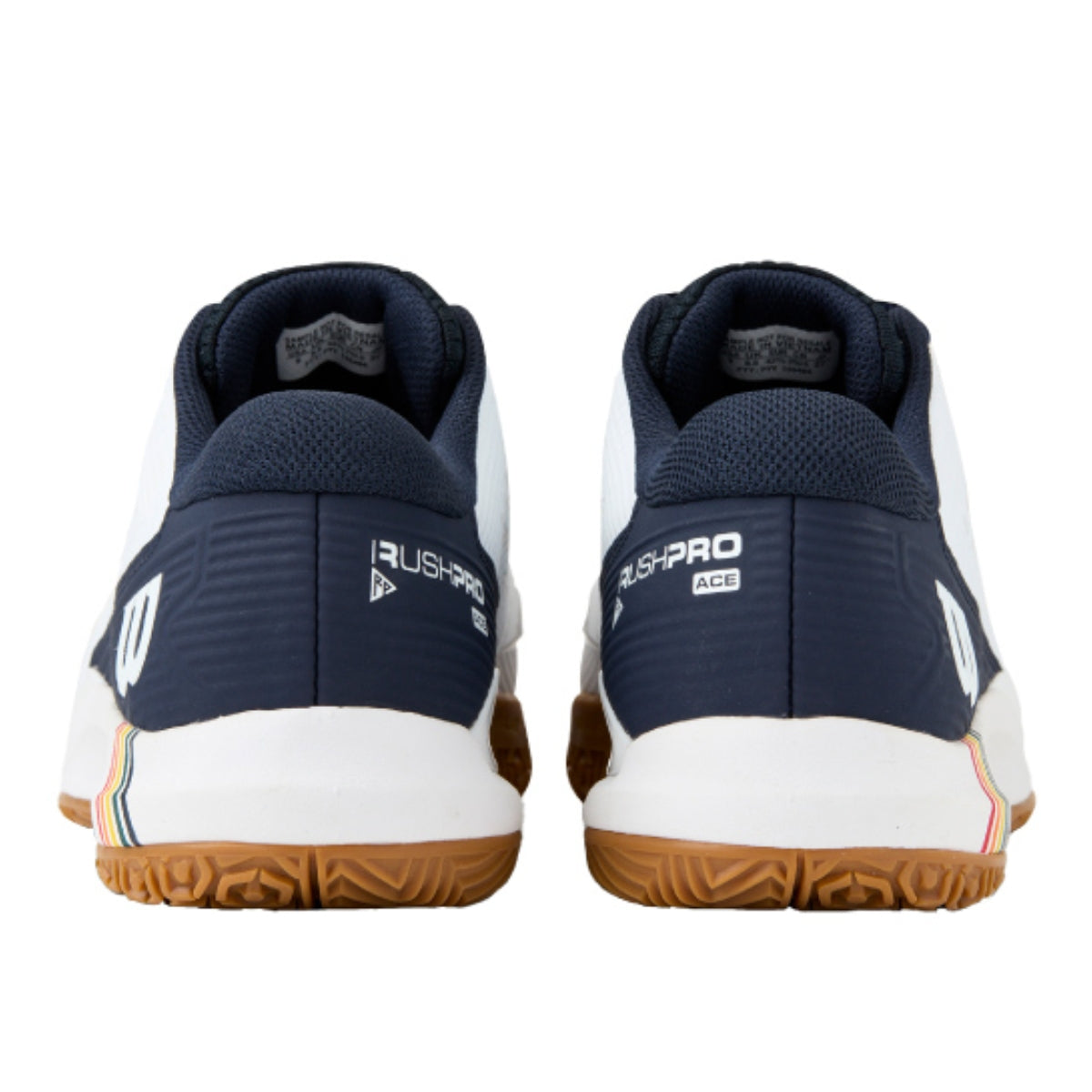 Wilson Rush Pro L Junior Pickleball Shoes White Mauve