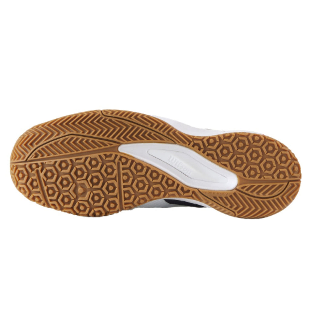 Wilson Rush Pro L Junior Pickleball Shoes White Mauve