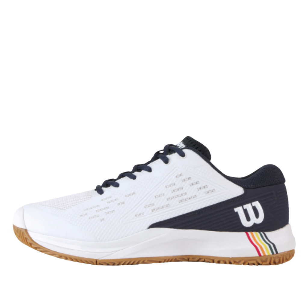 Wilson Rush Pro L Junior Pickleball Shoes White Mauve