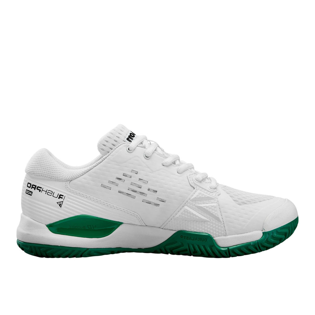 Wilson Rush Pro Ace Junior Pickleball Shoes ‘White Green’