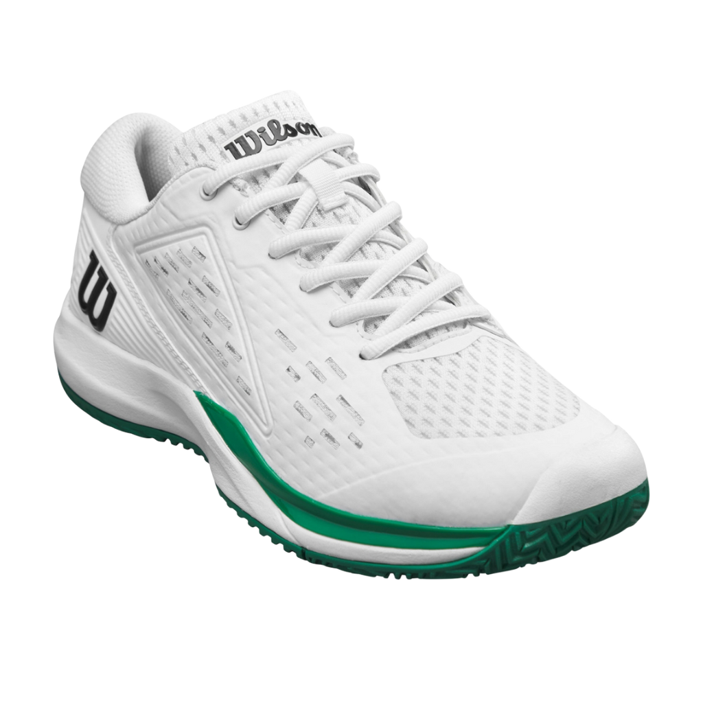 Wilson Rush Pro Ace Junior Pickleball Shoes ‘White Green’