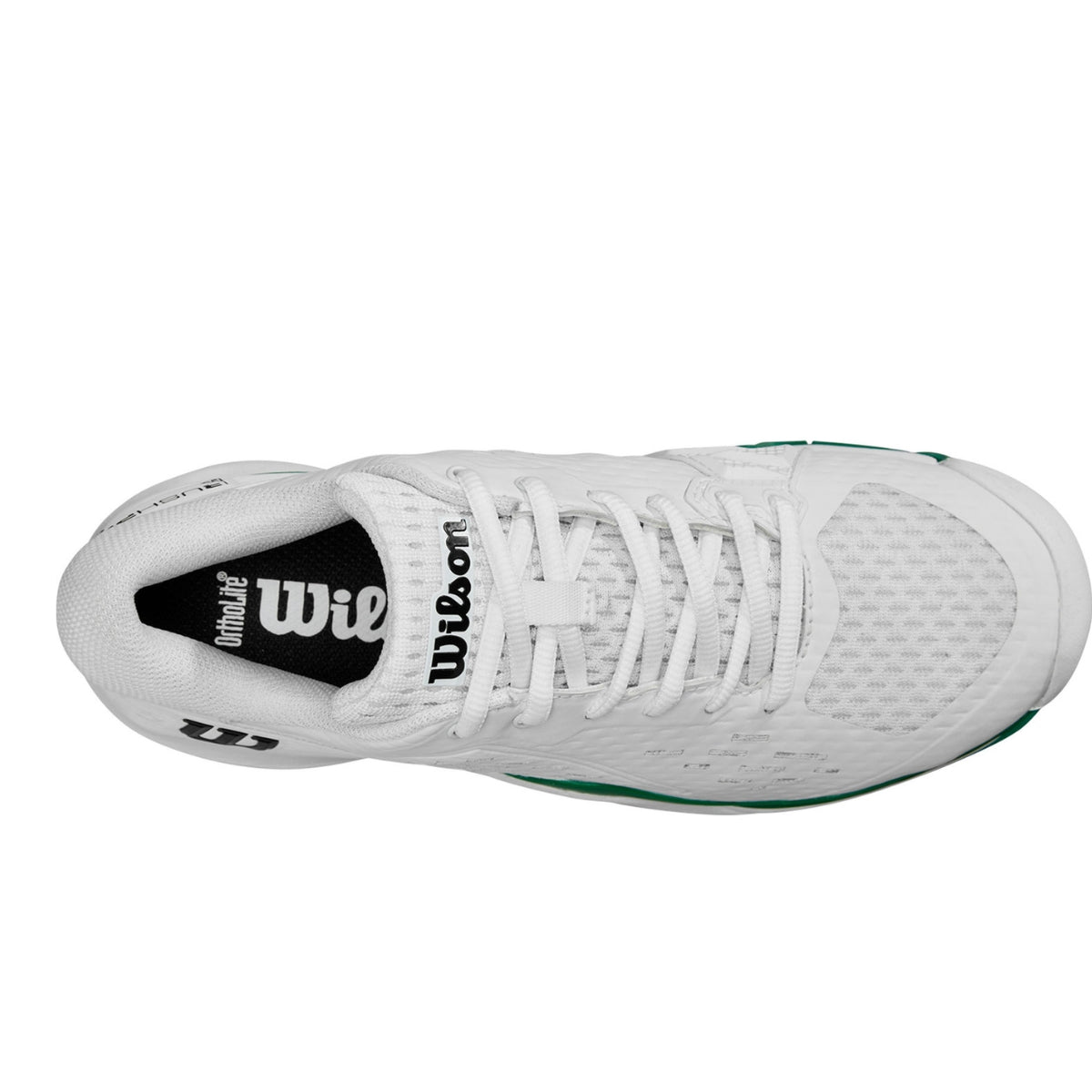 Wilson Rush Pro Ace Junior Pickleball Shoes ‘White Green’