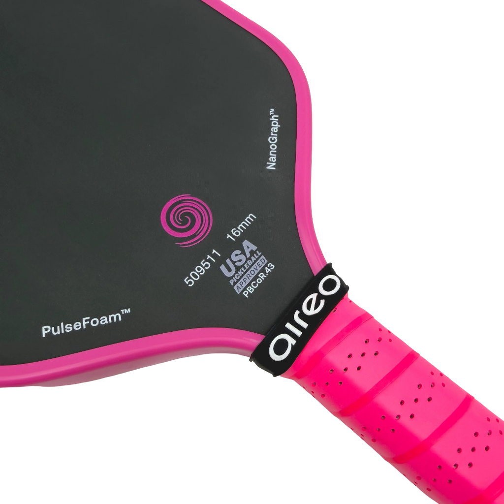 AIREO Cyclone Hot Pink Pickleball Paddle