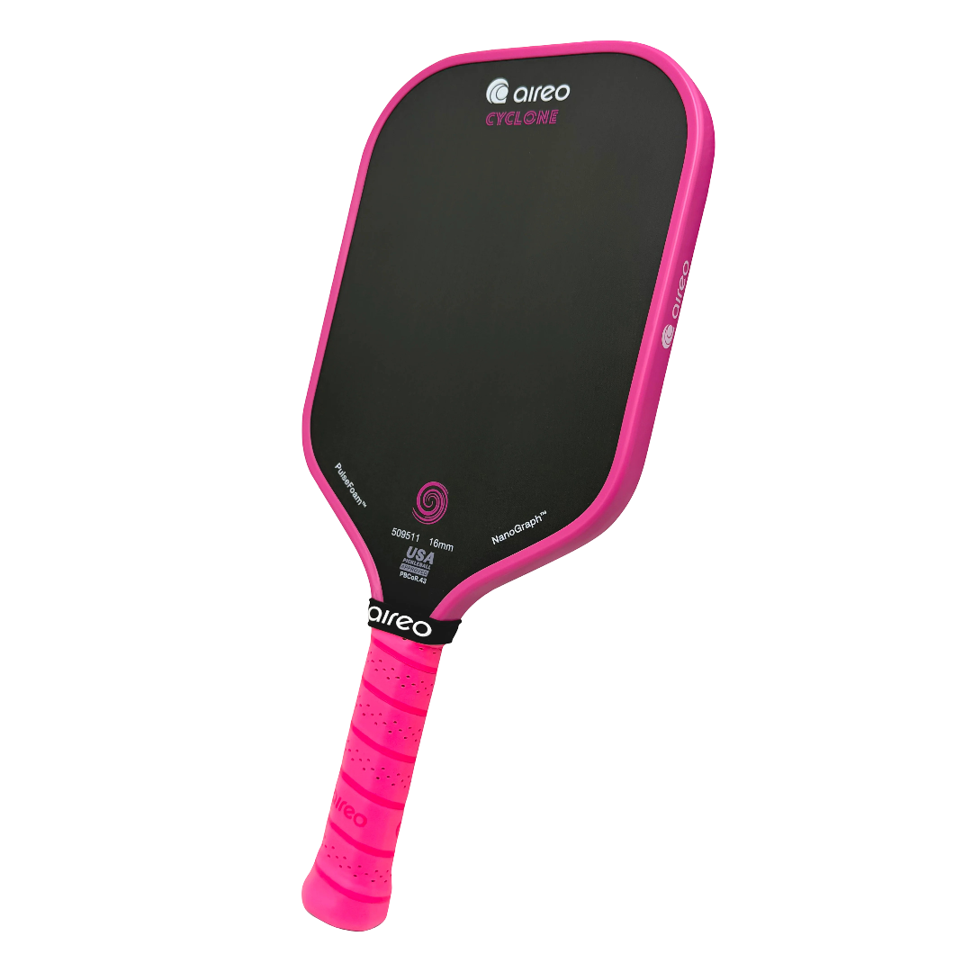 AIREO Cyclone Hot Pink Pickleball Paddle