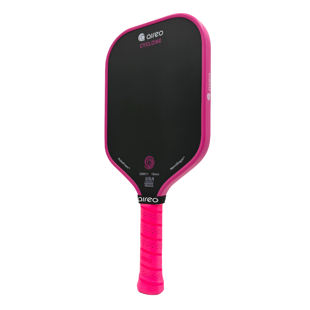 AIREO Cyclone Hot Pink Pickleball Paddle