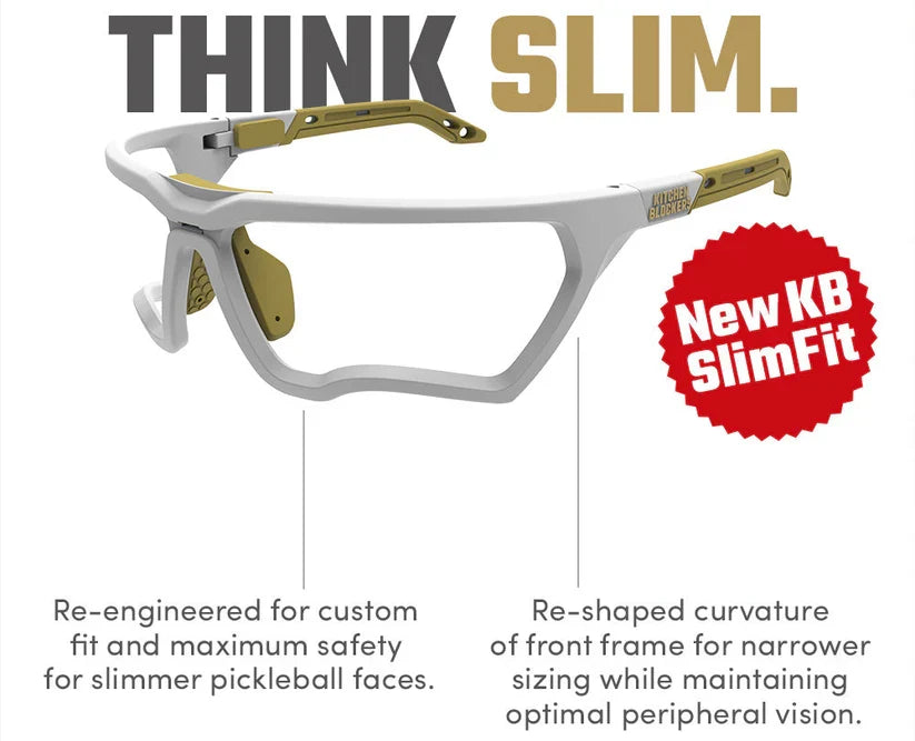 Kitchen Blockers™ KBSlimFit Pickleball Glasses