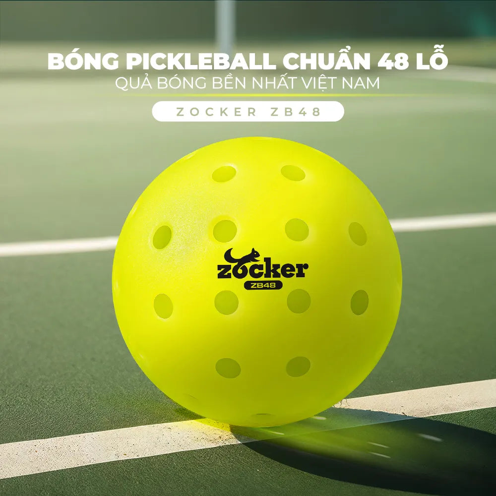 Zocker ZB48 48-Hole Outdoor Pickleball