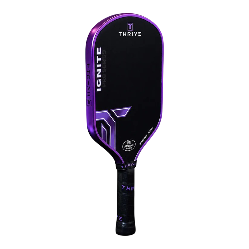 Thrive IGNITE Electric Violet Pickleball Paddle - Thin Handle Edition