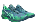 Asics Sonic Smash FF Pickleball Shoes | Saba Blue / Vital Green