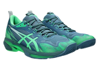 Asics Sonic Smash FF Pickleball Shoes | Saba Blue / Vital Green