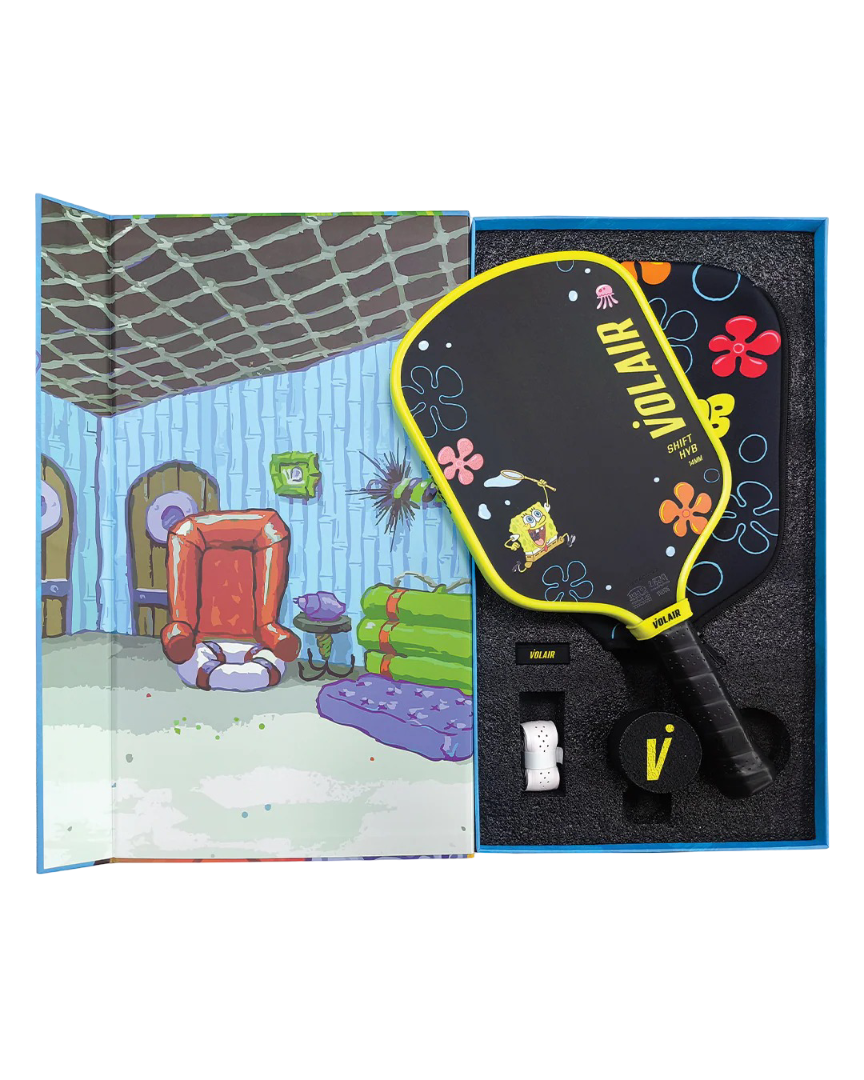 Volair SHIFT HYB SpongeBob SquarePants 14mm Pickleball Paddle