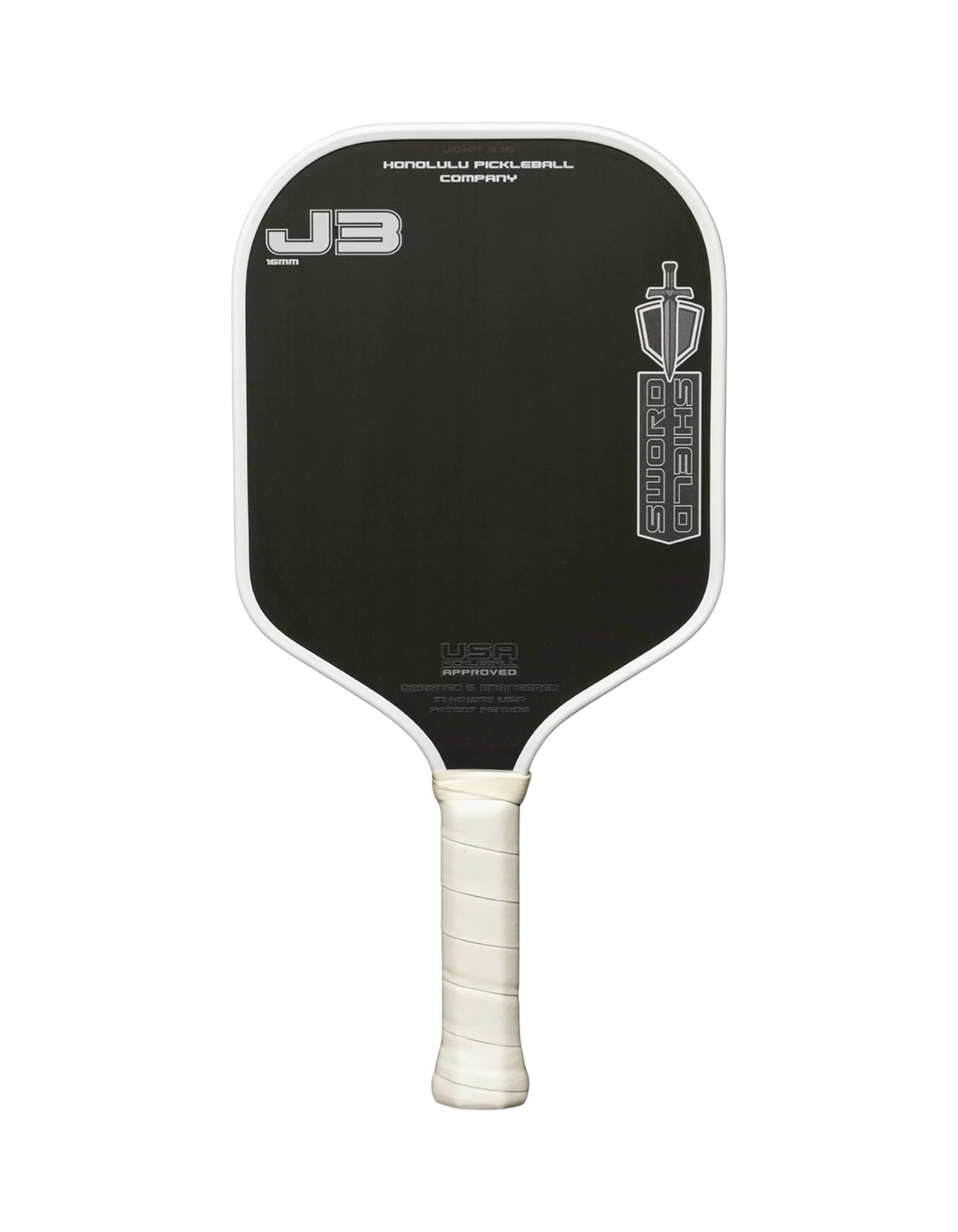 Honolulu SWORD & SHIELD J3CR Pickleball Paddle