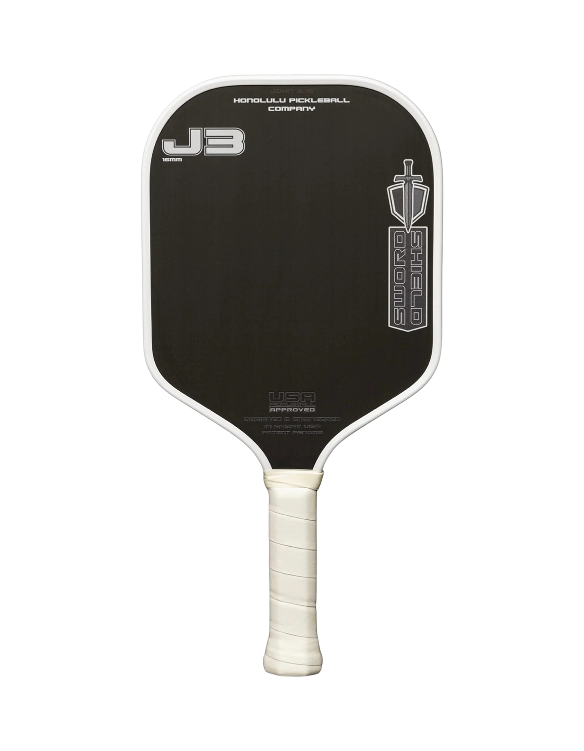Honolulu SWORD & SHIELD J3CR Pickleball Paddle