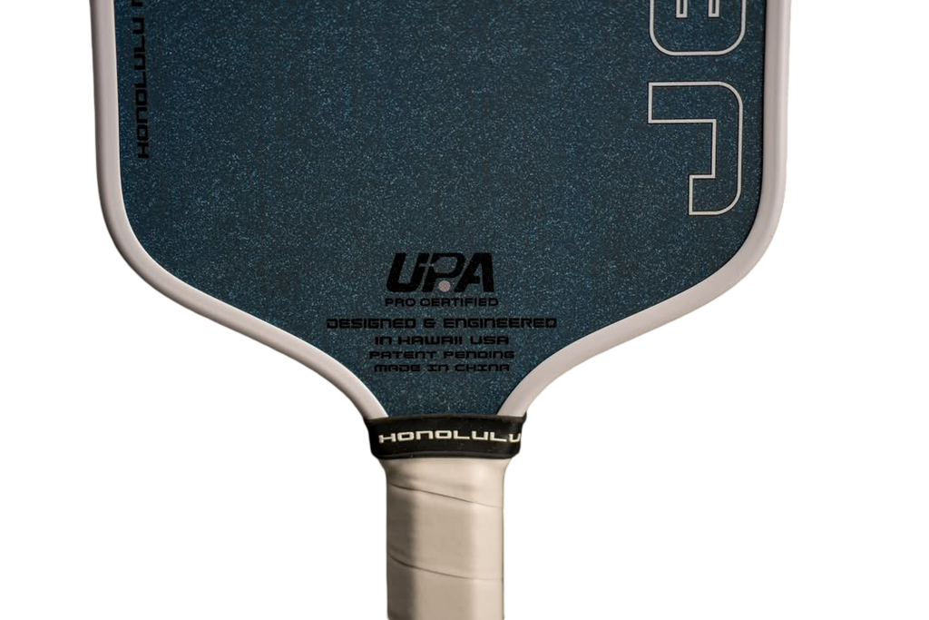 Honolulu SWORD & SHIELD J6CR CRYSTAL BLUE Pickleball Paddle