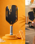 Friday AURA PRO Metallic Orange Creamsicle Kit Pickleball Paddle