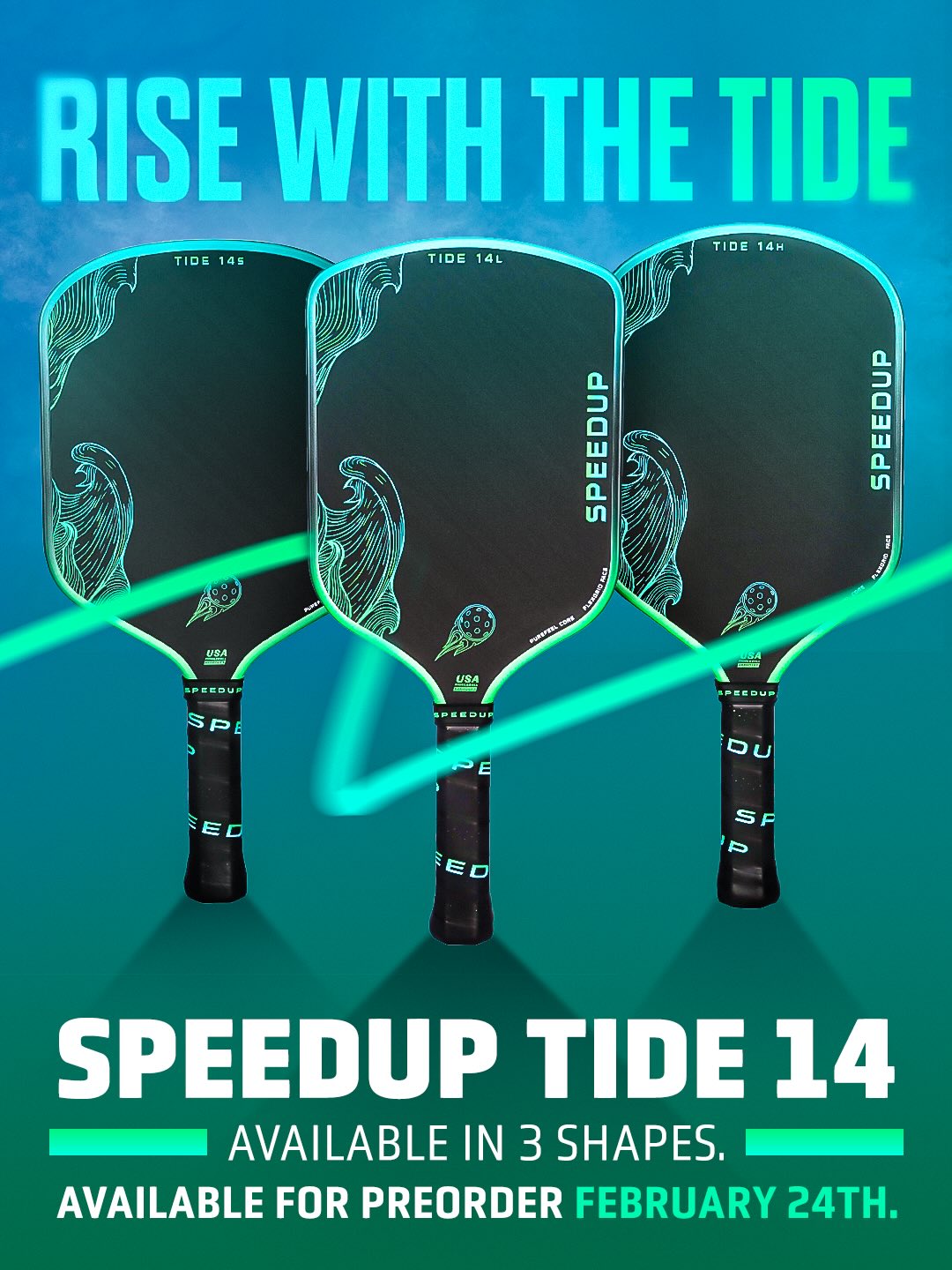 Speedup Tide Pickleball Paddle