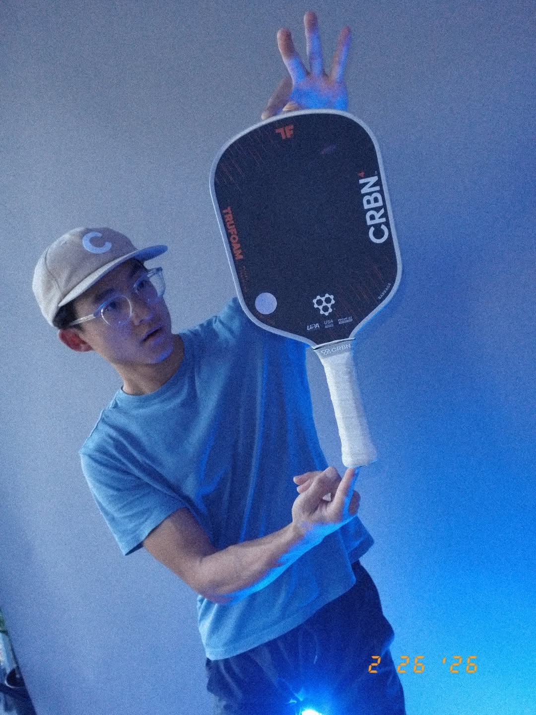 CRBN⁴ TruFoam Ed Ju Signature Edition Pickleball Paddle