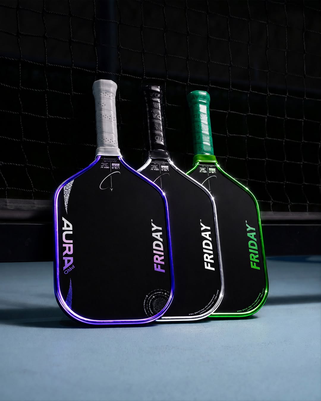 Friday AURA PRO Metallic Colorways Pickleball Paddle