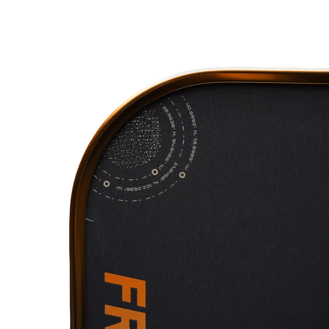 Friday AURA PRO Metallic Orange Creamsicle Kit Pickleball Paddle