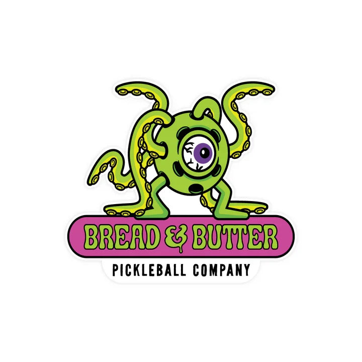 Bread & Butter Pickleball Sticker Authentic