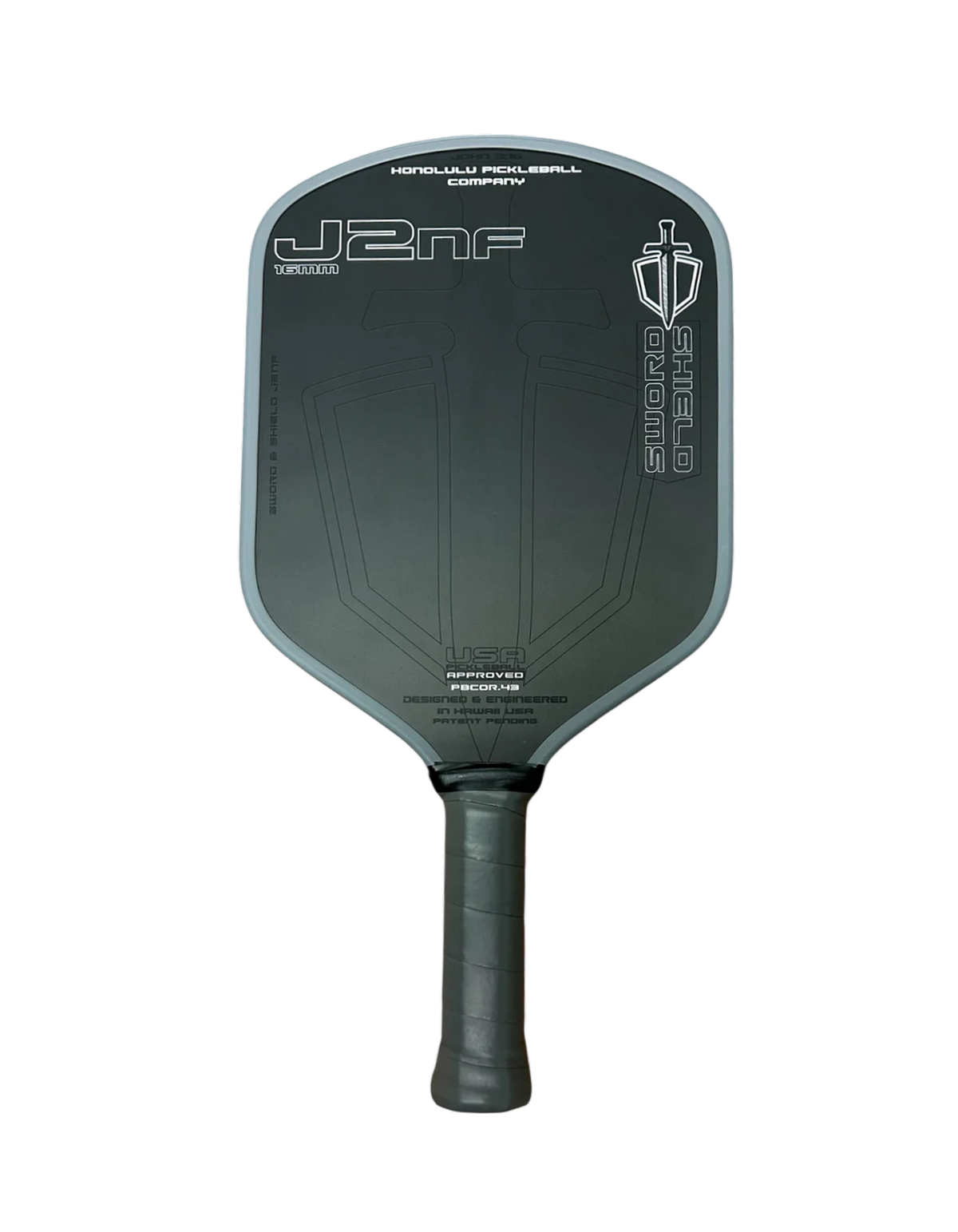 Honolulu SWORD & SHIELD J2NF Pickleball Paddle