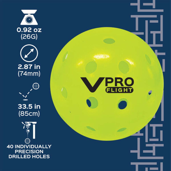 Vulcan VPRO Flight Pickleball Ball