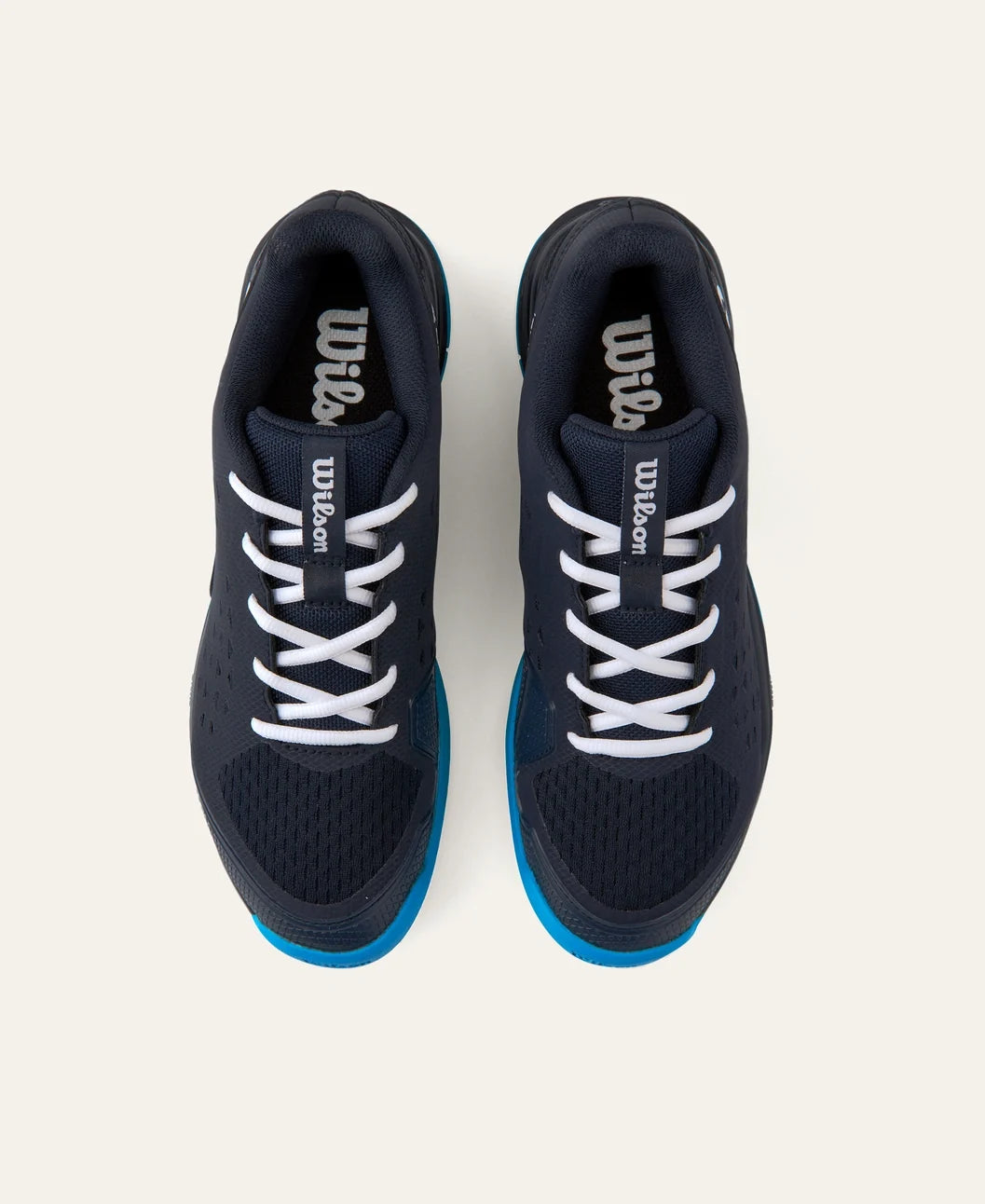 Wilson Junior Rush Pro L 'Navy Blaze' Pickleball Shoes