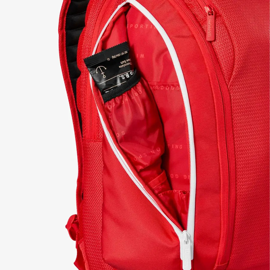 Wilson Super Tour Pickleball Backpack Red