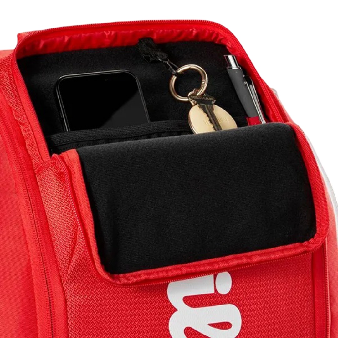 Wilson Super Tour Pickleball Backpack Red