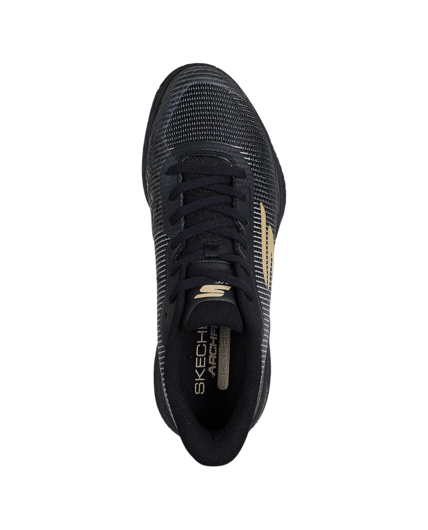 Skechers GO Pickleball Viper Court Pro 2.0 Shoes (Black/Gold)