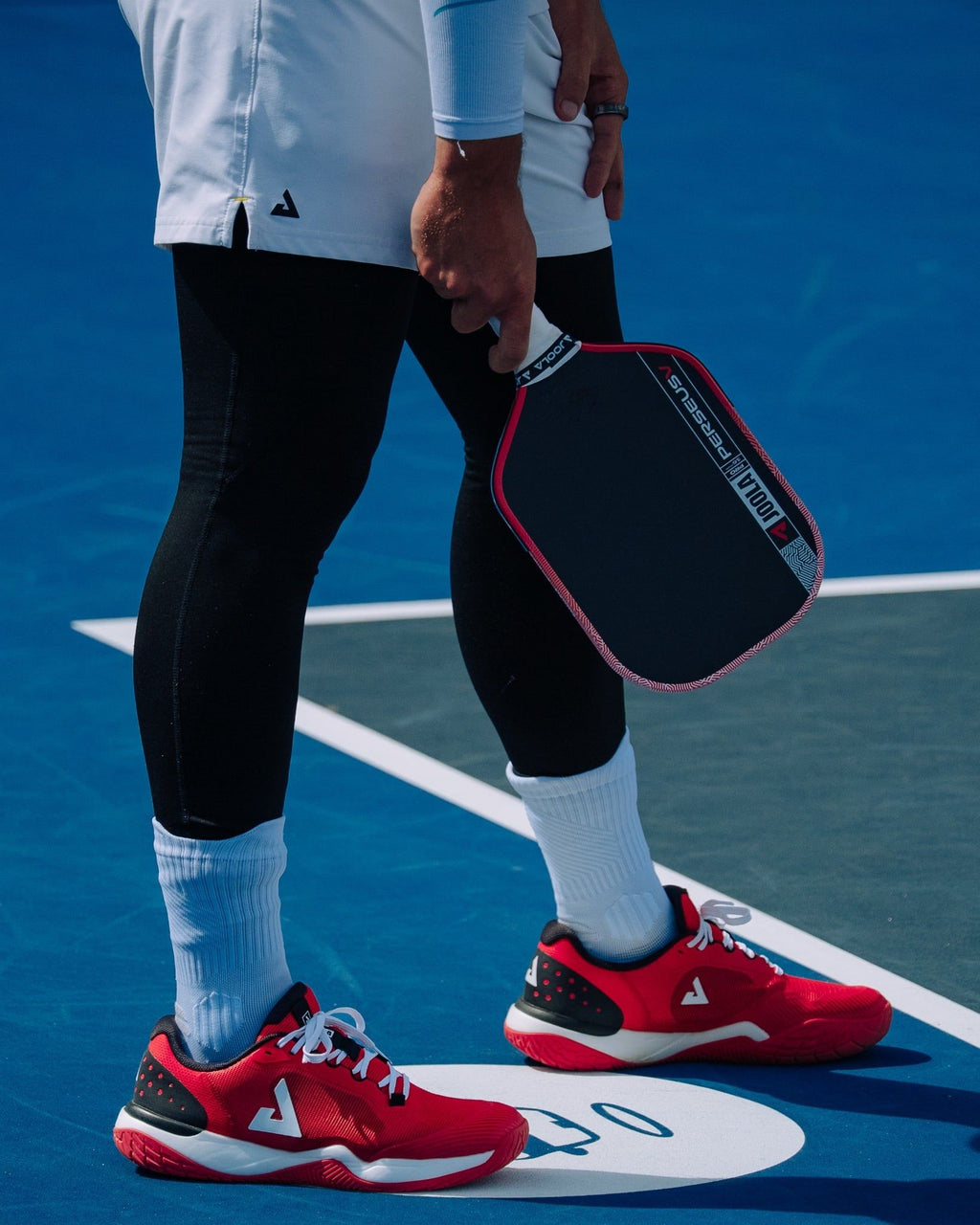 JOOLA FUNKSH1n_PB: R4LLy Men Bright Red Pickleball Shoes