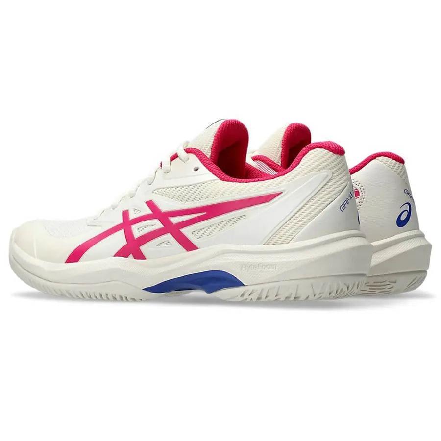 Asics Gel-Game FF Pickleball Shoes - Cream / Bright Rose