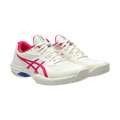 Asics Gel-Game FF Pickleball Shoes - Cream / Bright Rose