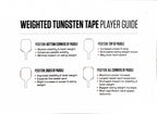 Pro PPA Pickleball Paddle Lead Tape