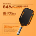 Friday AURA PRO Metallic Orange Creamsicle Kit Pickleball Paddle