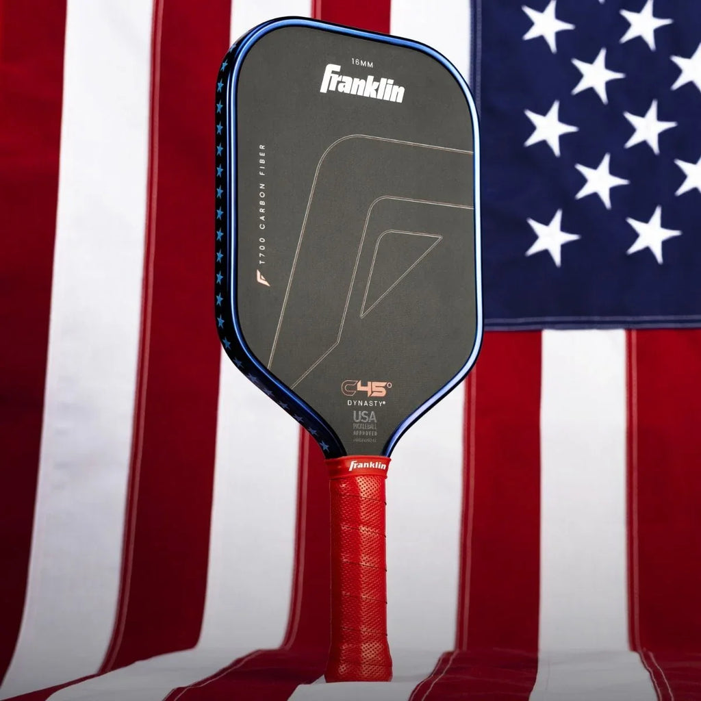 Franklin C45° Dynasty Red White & Blue Pickleball Paddle