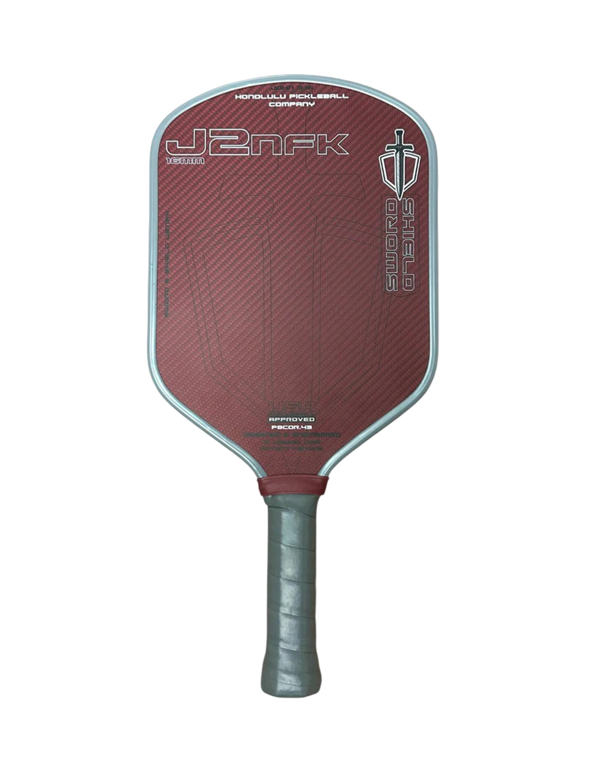 Honolulu SWORD & SHIELD J2NFK Pickleball Paddle
