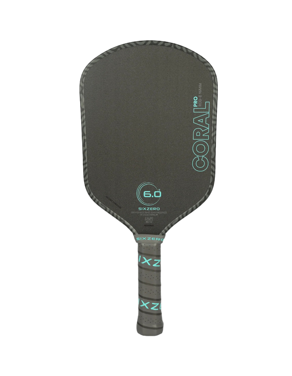 Six Zero Coral Pro RCD-E Pickleball Paddle