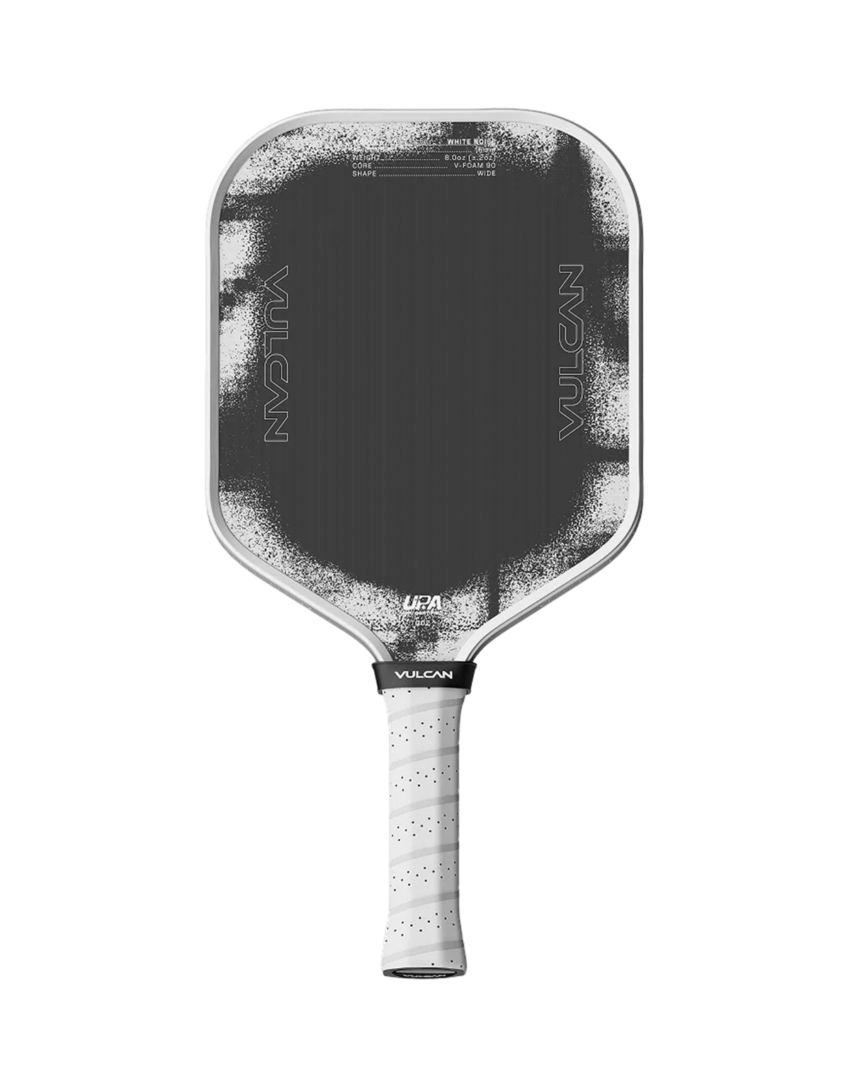 Vulcan Chapter 01 White Noise Pickleball Paddle | Widebody