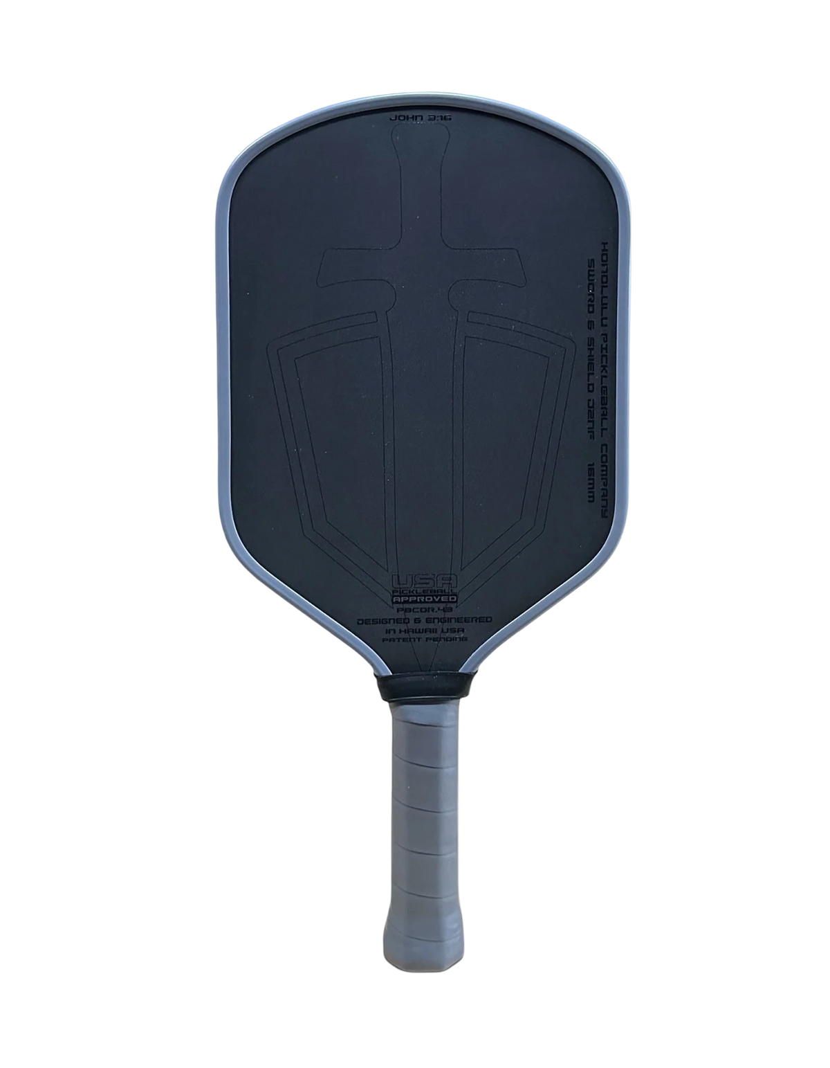 Honolulu Stealth SWORD & SHIELD J2NF Camp Mystic Flood Relief Pickleball Paddle
