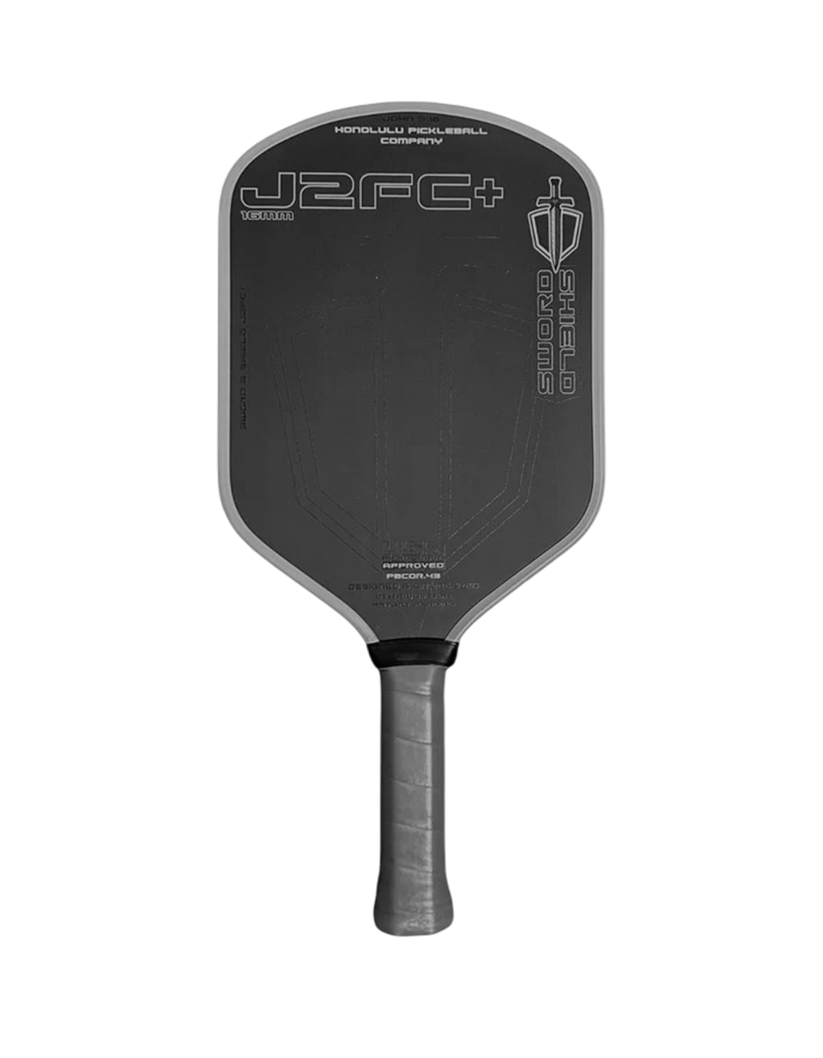 Honolulu SWORD & SHIELD J2FC+ Pickleball Paddle