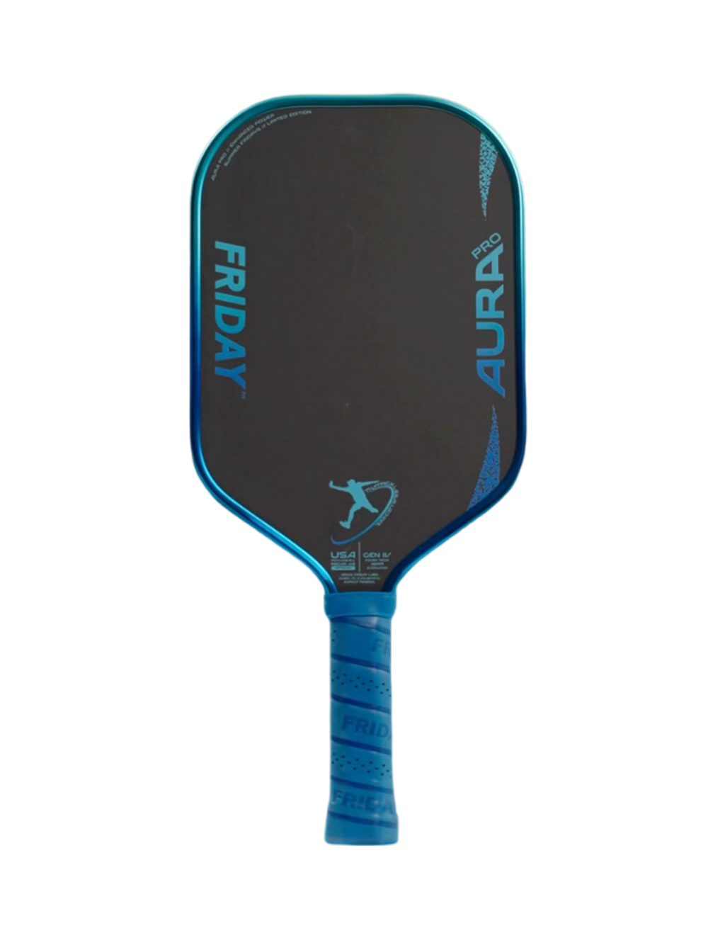 Friday AURA PRO Cobalt TPS Kit Metallic Colorways Pickleball Paddle