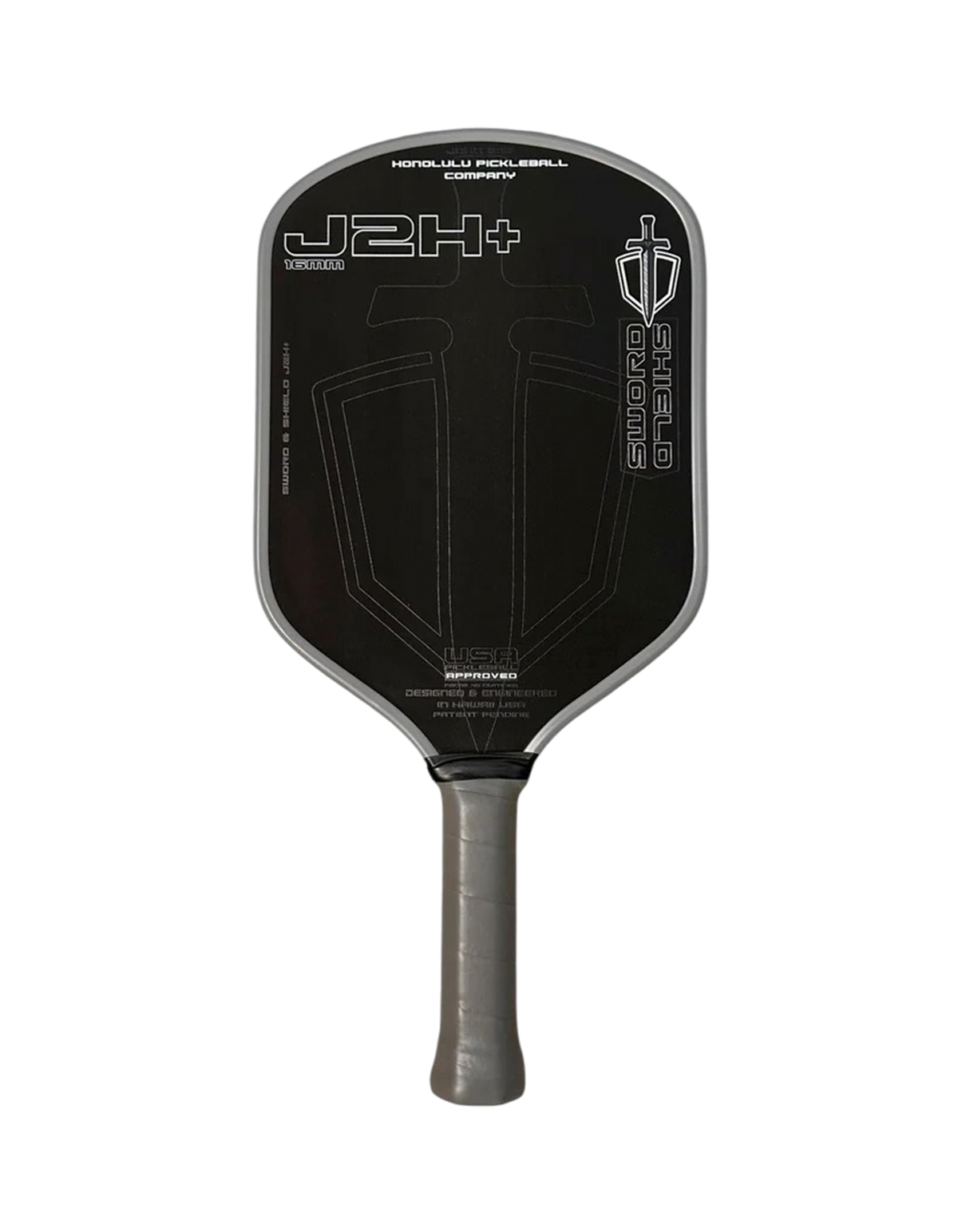 Honolulu SWORD & SHIELD J2H+ Pickleball Paddle