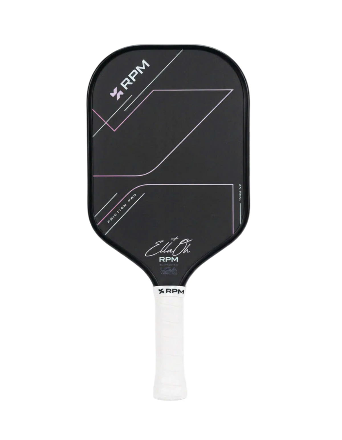 RPM Friction Pro V2 Ella Oh’s Signature Edition Pickleball Paddle
