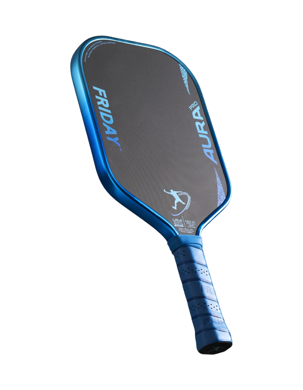Friday AURA PRO Cobalt TPS Kit Metallic Colorways Pickleball Paddle