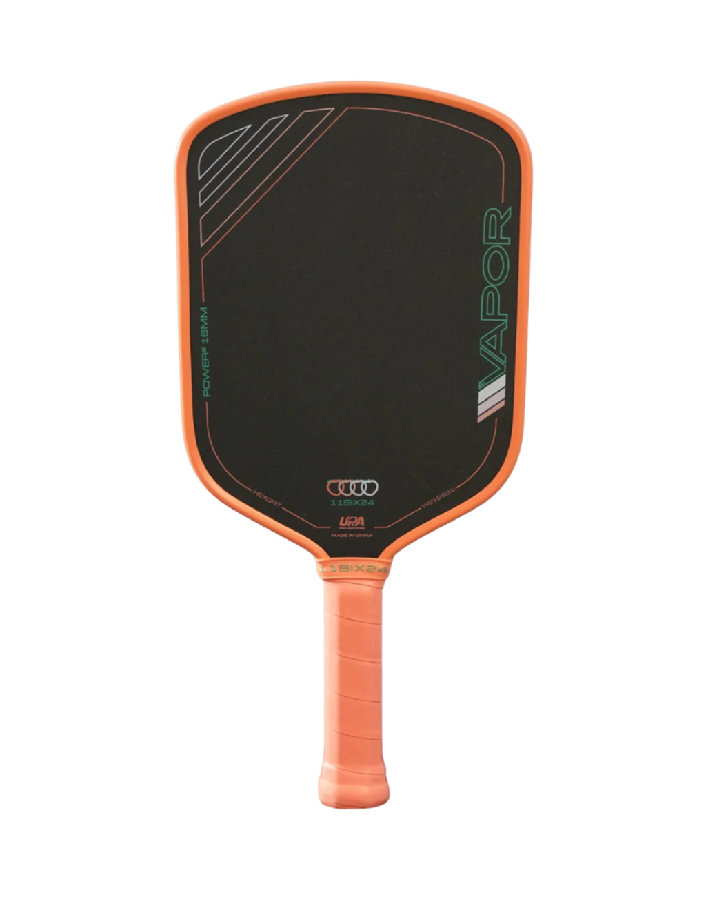11Six24 Vapor Power 2 Pickleball Paddle | Peach Edition