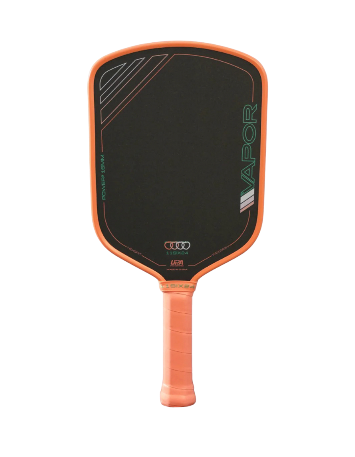 11Six24 Vapor Power 2 Pickleball Paddle | Peach Edition