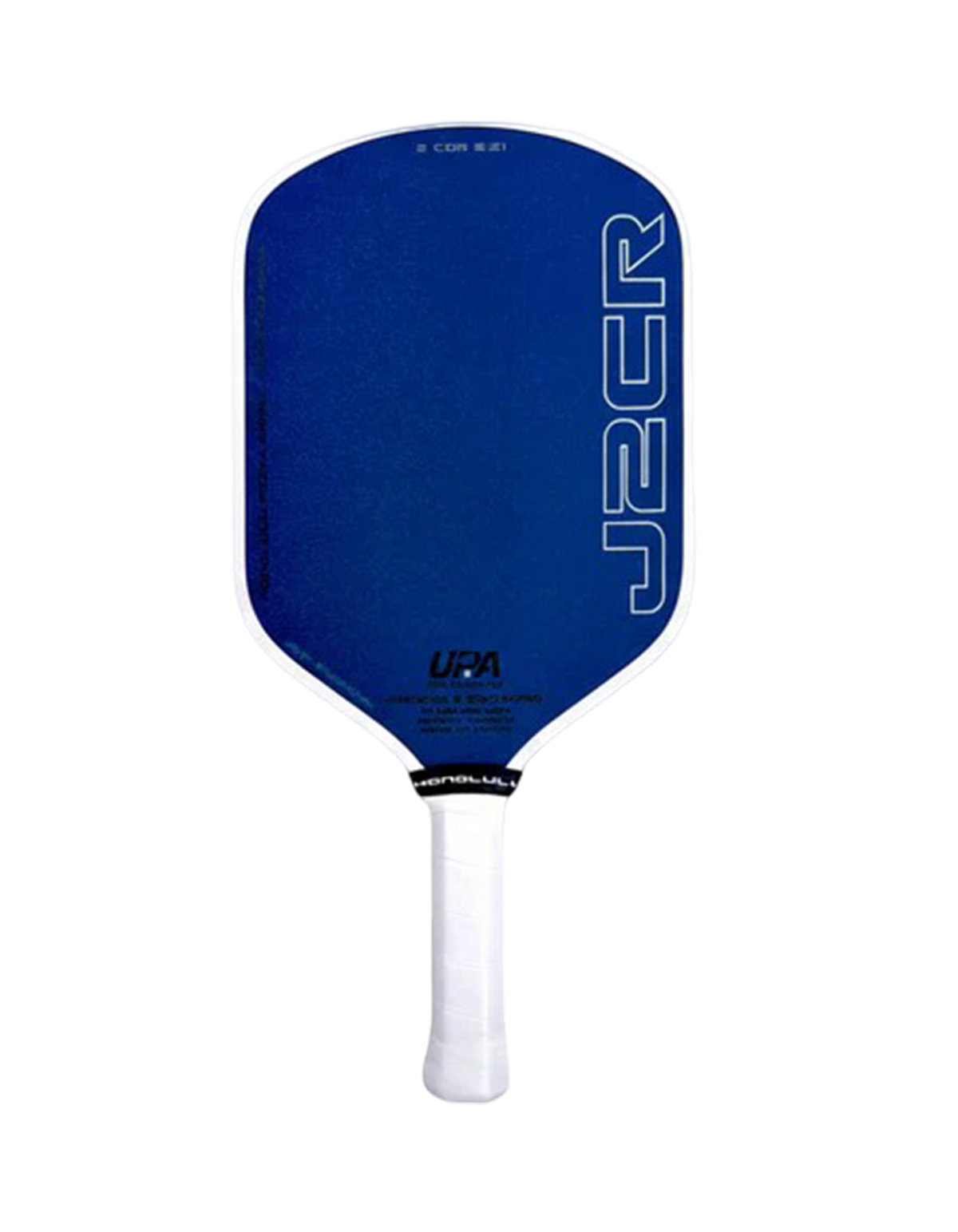 Honolulu SWORD & SHIELD J2CR Crystal Blue Pickleball Paddle